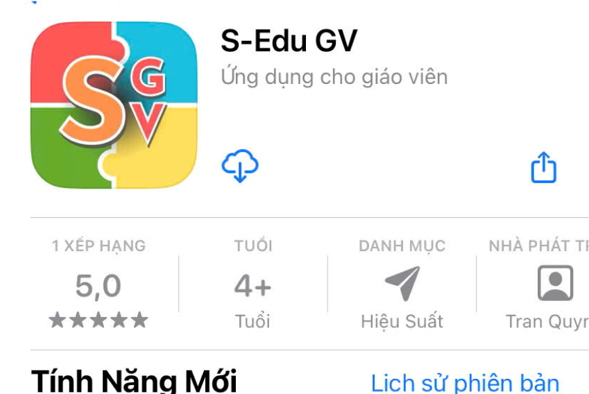 ứng dụng s-edu